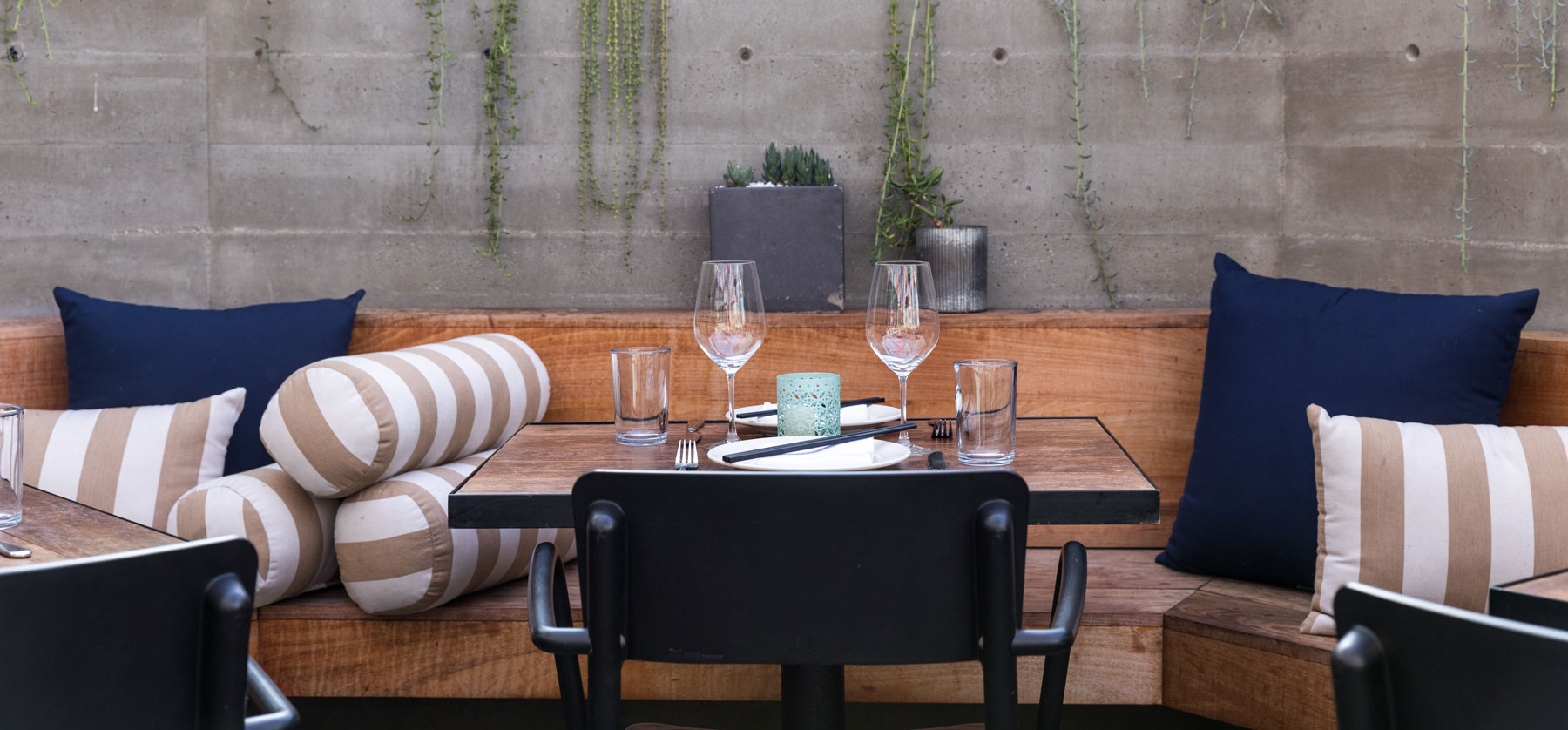 Patio Seating at Cassia