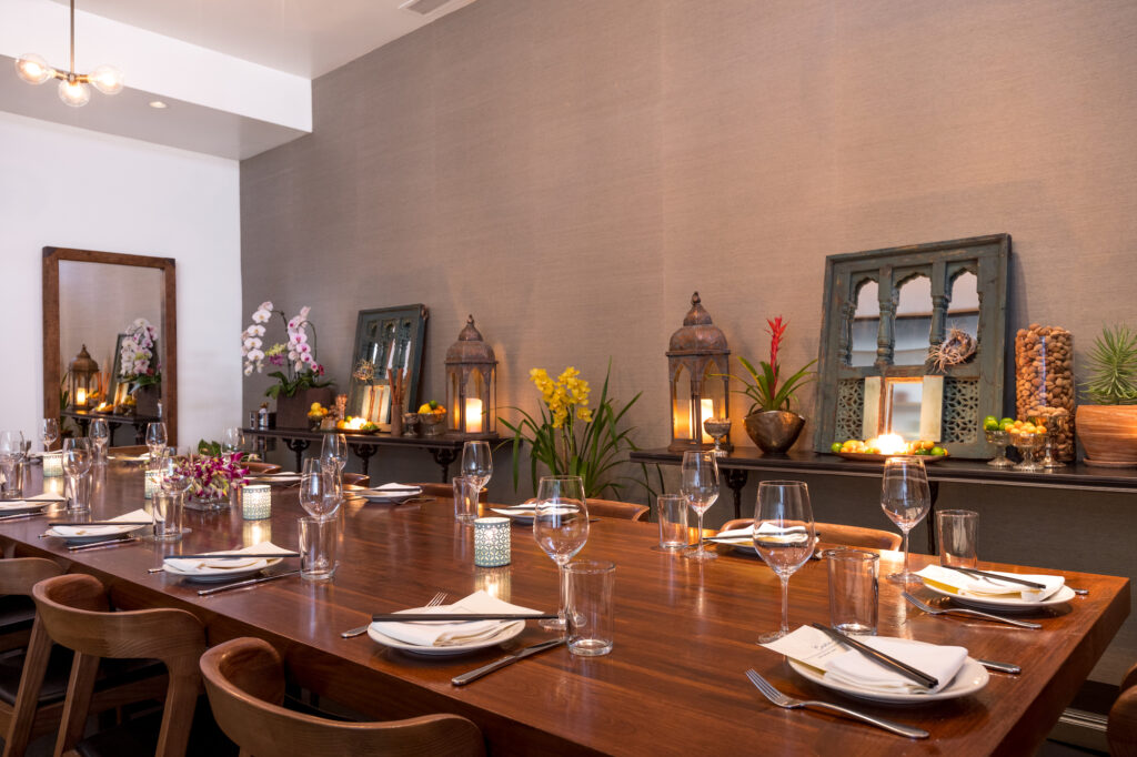 Cassia Private Dining Room - Diagonal View
