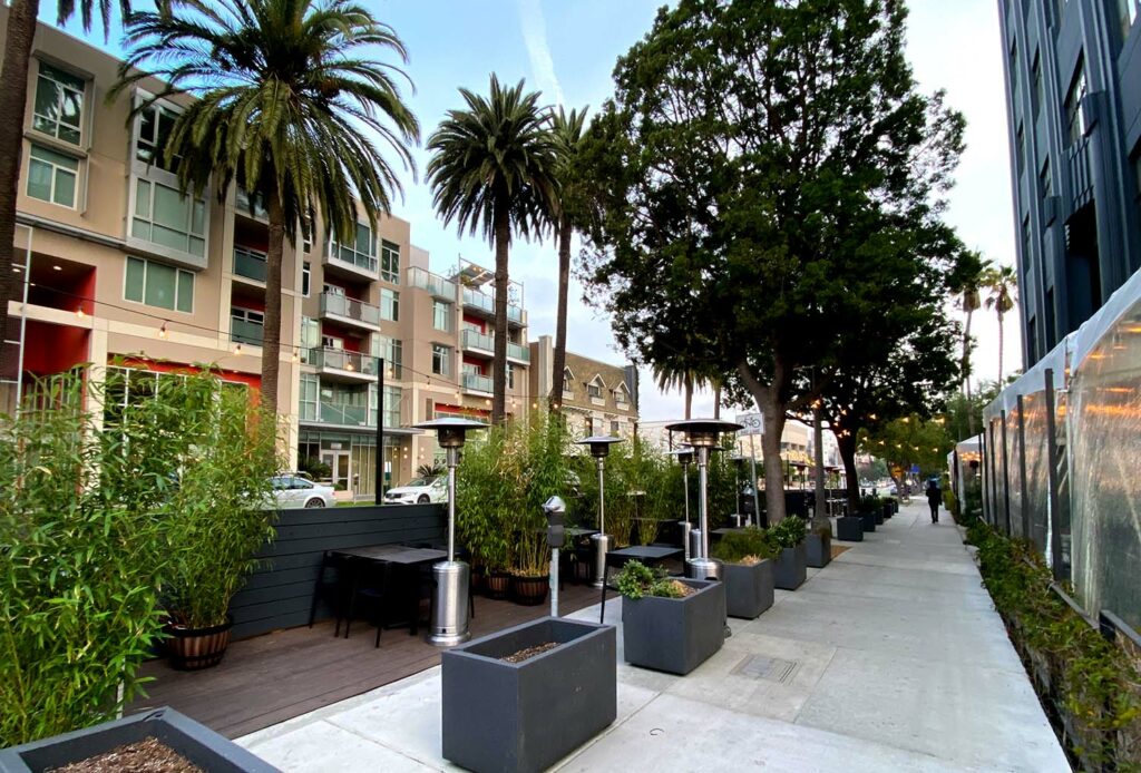 View of Parklet